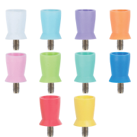 Standard Screw-In Prophy Cups Ribbed and Webbed