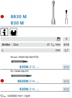 830m