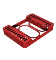 Large Tray For 9, Red