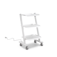 C3RK Trolley, 3 plateau's, 1x3 stopcontacten