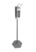 Zuil met dispenser - 120cm – RVS