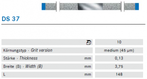 DS37 - Diamant strip
