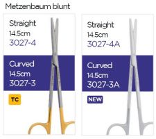 Metzenbaum, Blunt, Curved, 14.5cm