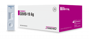 Standard Q Covid-19 Ag test (25 stuks) SD Biosensor - 5 dozen Per doos: €153.75