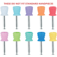 SS-T222 (For MINI HEAD CA Handpieces Only) Short Metal Shank Short Prophy Cups Turbine Blades - Soft
