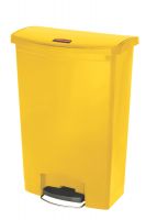 Slim Jim Step On container Front Step kunststof 90 ltr, Rubbermaid